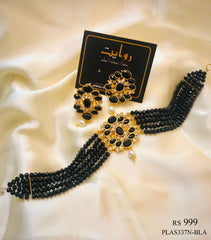 ALAYA Choker Set (Black)