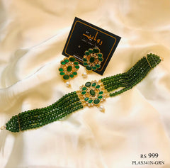 ALAYA Choker Set (Green)