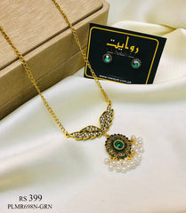 Antique Necklace-08 (Green)