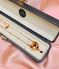 Zircon Pendant-160 (Ruby)