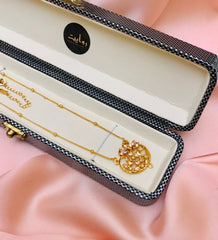 Zircon Pendant-161 (Golden)