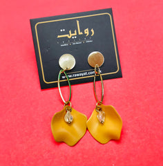 Fancy Earring-103 (Yellow)