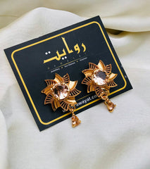 Digital Earring-66 (Golden)