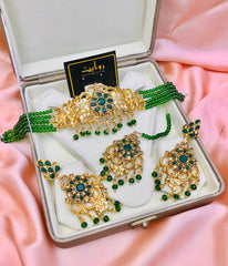 MEEREN Choker Set (Green)