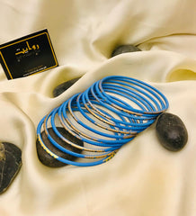 Multi Bangles-23 (Ferozi)