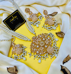 Tabeer Rani Mala Set (Pearl)