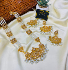 Kundan Mala Set-01 (Pearl)