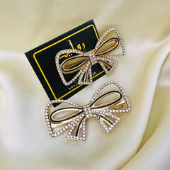 Hair Pin-167 (Pack of 2) (Golden)
