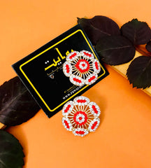 Fancy Studs-122 (Red)