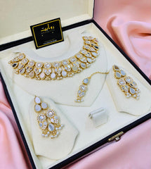 Kundan Necklace-45 (Pearl)