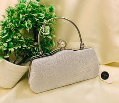 Fancy Clutch-1008 (Silver)