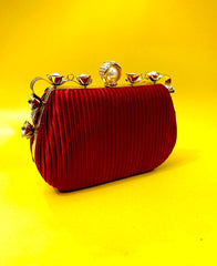 Fancy Clutch-1005 (Maroon)