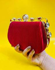 Fancy Clutch-1005 (Maroon)