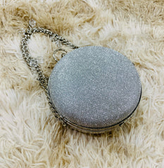 Round Clutch-01 (Silver)