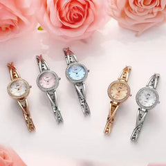 Rawayat Ladies Watch-05 (Silver/Blue)