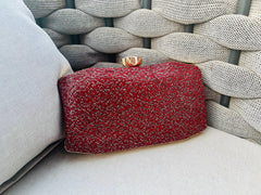 Fancy Clutch-10037 (Maroon)