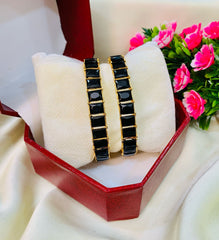 Zircon bangles-23 (Black)