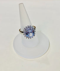 Zircon Ring-96 (Silver)