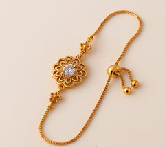 Adjustable Bracelet-216 (White)