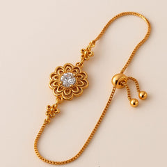 Adjustable Bracelet-216 (White)