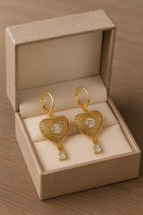 Zircon Hoop Bali-12 (White)