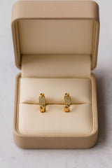 Zircon Hoop Bali-18 (Golden)