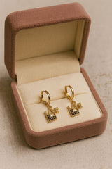 Zircon Hoop Bali-38 (Black)