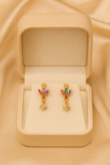 Zircon Hoop Bali-172 (Multi)