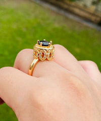 Zircon Ring-140 (Black)