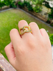 Zircon Ring-141 (Black)