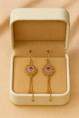 Zircon Hoop Bali-177 (Purple)