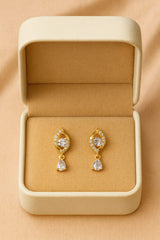 Zircon Earring-127 (White)