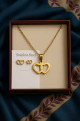 Stainless Steel Locket set-23 (Golden)