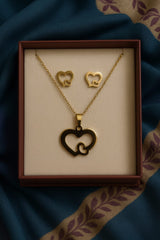 Stainless Steel Locket set-21 (Golden)