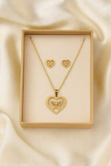 Stainless Steel Locket set-11 (Golden)