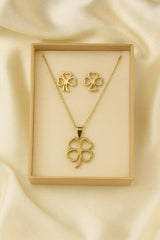 Stainless Steel Locket set-10 (Golden)