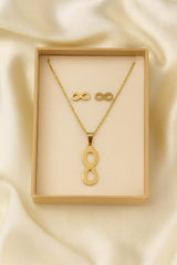 Stainless Steel Locket set-03 (Golden)
