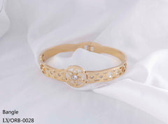 Stainless Steel Kara-01 (Golden)