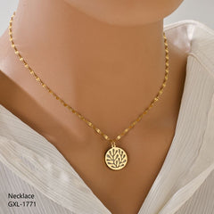 Stainless Pendant-08 (Golden)