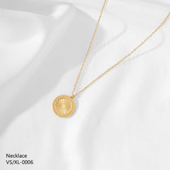 Stainless Pendant-11 (Golden)