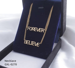 Stainless Pendant-10 (Forever Believe)