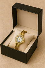 Rawayat Ladies Watch-28 (Golden)