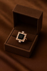 Zircon Ring-143 (Black)