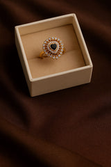 Zircon Ring-142 (Black)