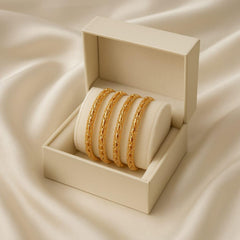 Gold Bangles-14 (Golden)