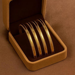 Gold Bangles-11 (Golden)