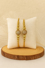 Adjustable Adult Bangle-97 (Golden)
