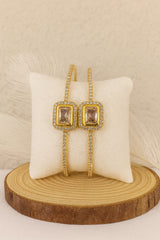 Adjustable Adult Bangle-93 (White)