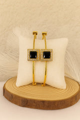 Adjustable Adult Bangle-99 (Black)