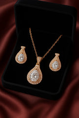 Zircon Locket Set-48 (White)